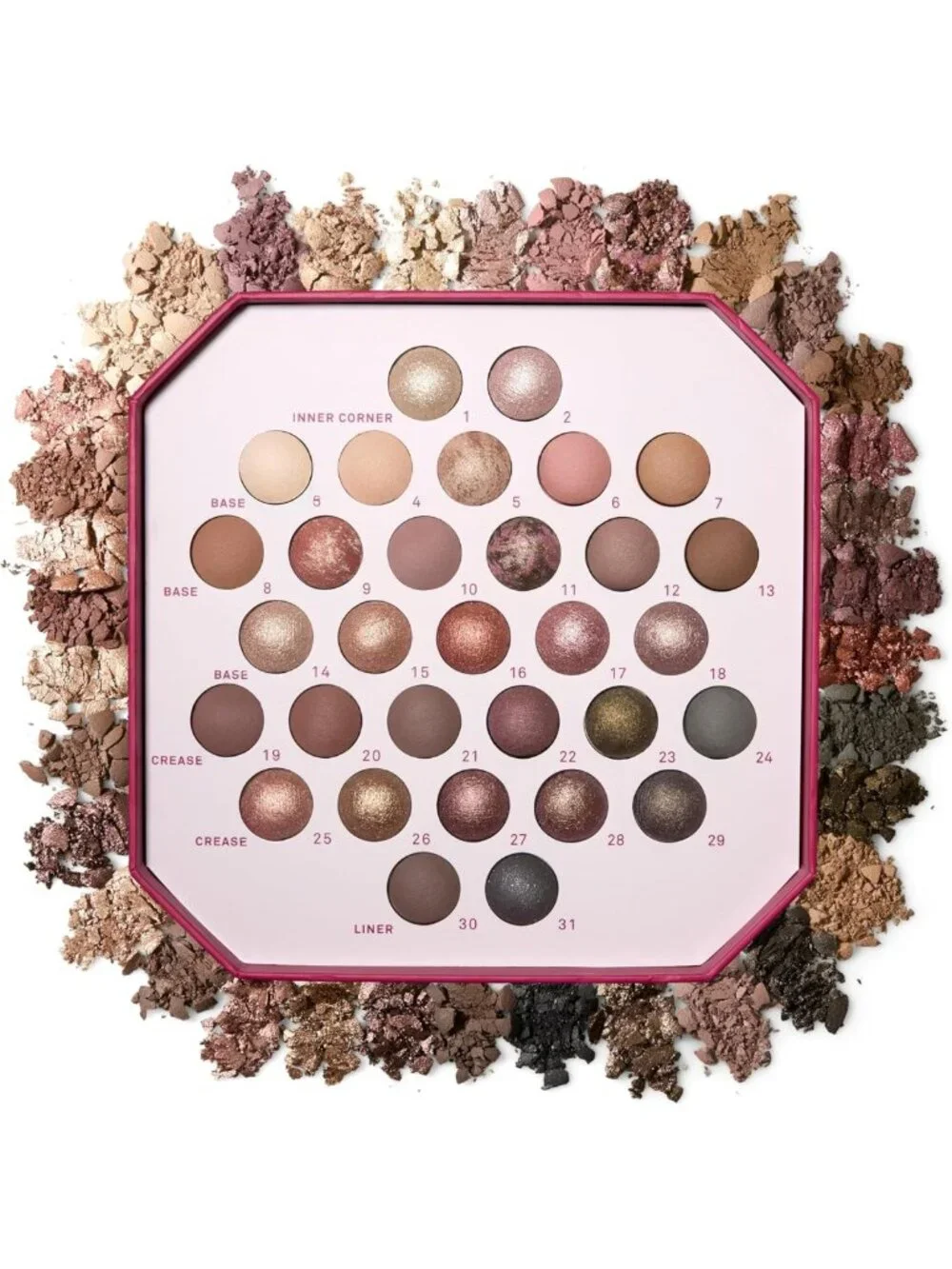Ultimate Eyeshadow Palette - 31 Baked Shades, Matte & Shimmer, Versatile Looks